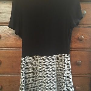 Gilli Dresses - NWT faux wrap top dress with flare skirt Gilli Dresses - NWT faux wrap top dress with flare skirt